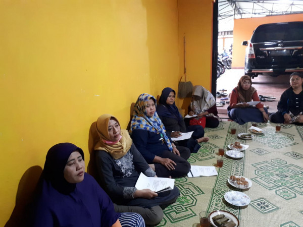 Seksi Lingkungan, Pertemuan KWT Agawe Asri, Membuat permen dari daun kelor